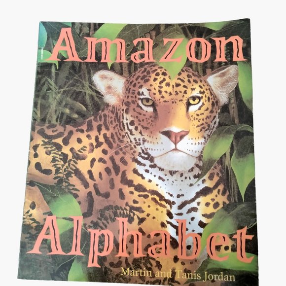 Amazon Alphabet  Book Martin Tanis Jordan Paperback Large Picture Book - Picture 1 of 9
